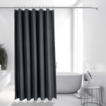 flame-retardant-waterproof-black-shower-curtain-with-checkered-pattern_main